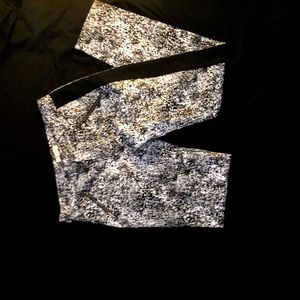 Rebecca Taylor black and white cigarette pants